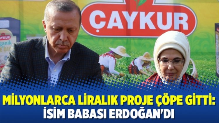 Milyonlarca liralık proje çöpe gitti: İsim babası Erdoğan’dı
