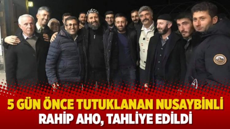 5 gün önce tutuklanan Nusaybinli Rahip Aho, tahliye edildi