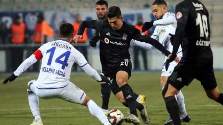 Beşiktaş’a Erzurum’da soğuk duş