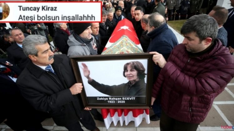 AKP’li başkandan skandal Rahşan Ecevit paylaşımı: ‘Ateşi bol olsun İnşallah’