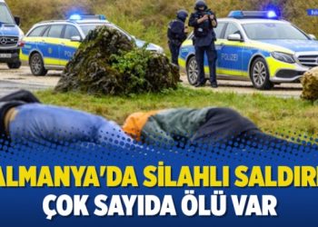 Almanya’da silahlı saldırı: Çok sayıda ölü var