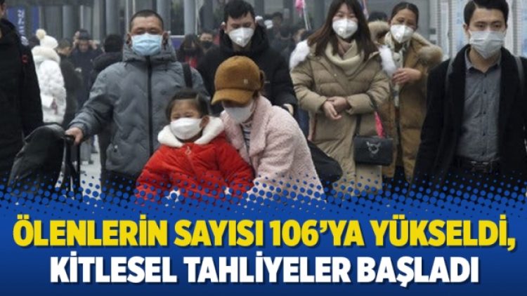Ölenlerin sayısı 106’ya yükseldi, kitlesel tahliyeler başladı