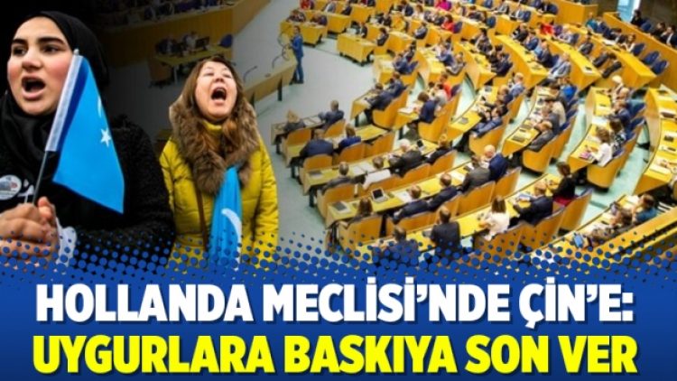 Hollanda Meclisi’nde Çin’e: Uygurlara baskıya son ver