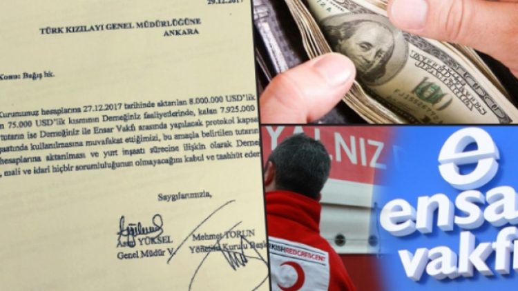 Kızılay’ın olağan dışı artan gelirinin ne kadarı Ensar’a gitti?