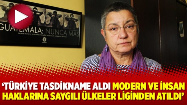 Türkiye tasdikname aldı modern ve insan haklarına saygılı ülkeler liginden atıldı