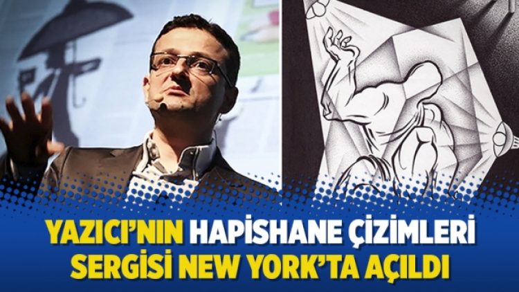 Yazıcı’nın hapishane çizimleri sergisi New York’ta açıldı