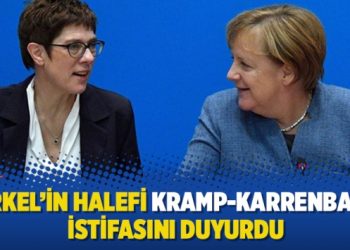 Merkel’in halefi Kramp-Karrenbauer istifasını duyurdu