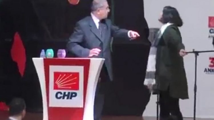 Kürsüde, “kadının işvesine aldanılmaz” dedi, ortalık karıştı