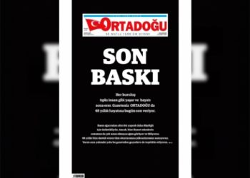 MHP’ye yakın Ortadoğu gazetesi kapandı