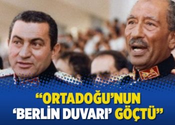 “Ortadoğu’nun ‘Berlin Duvarı’ göçtü”