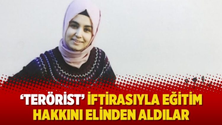 Üniversite sınavında derece yaptı ancak ‘terörist’ iftirasıyla eğitim hakkını elinden aldılar
