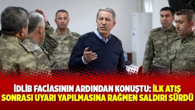 İdlib faciasının ardından konuştu: “İlk atış sonrası uyarı yapılmasına rağmen saldırı sürdü”