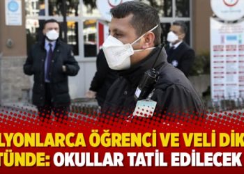 Milyonlarca öğrenci ve veli diken üstünde: Okullar tatil edilecek mi?