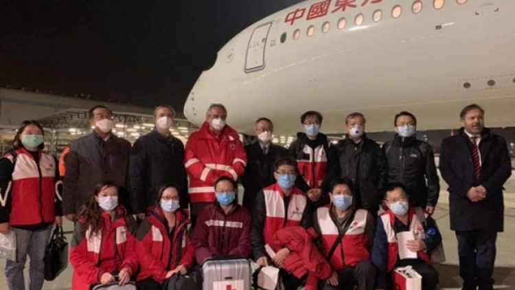 Çin’den İtalya’ya sağlık yardımı