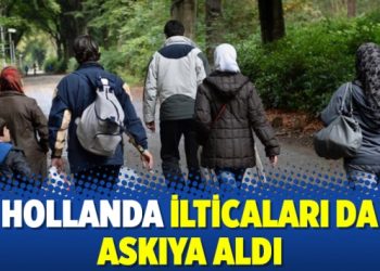 Hollanda ilticaları da askıya aldı