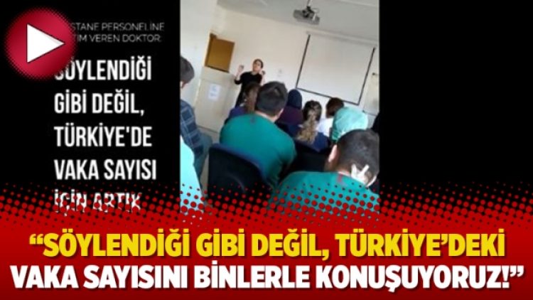 Doktordan korkutucu sözler: Söylendiği gibi değil, Türkiye’deki vaka sayısını binlerle konuşuyoruz!