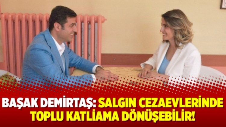 Başak Demirtaş: Salgın cezaevlerinde toplu katliama dönüşebilir!