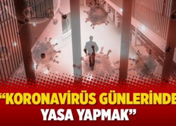 “Koronavirüs günlerinde yasa yapmak”