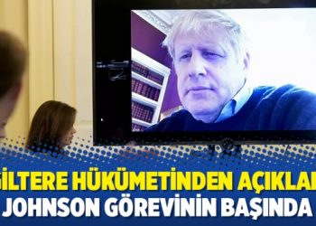 İngiltere hükümetinden açıklama: Johnson görevinin başında