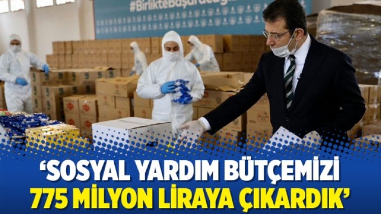 ‘Sosyal yardım bütçemizi 775 milyon liraya çıkardık’