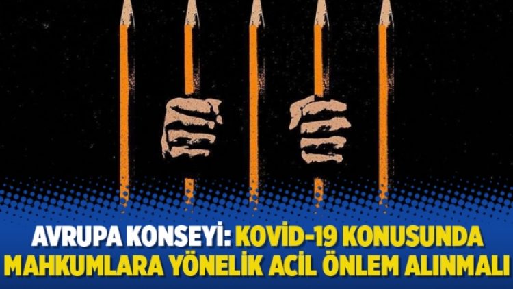 Avrupa Konseyi: Kovid-19 konusunda mahkumlara yönelik acil önlem alınmalı