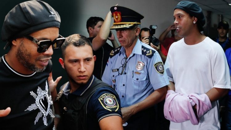 Ronaldinho 1.6 milyon dolar kefaletle cezaevinden çıktı!