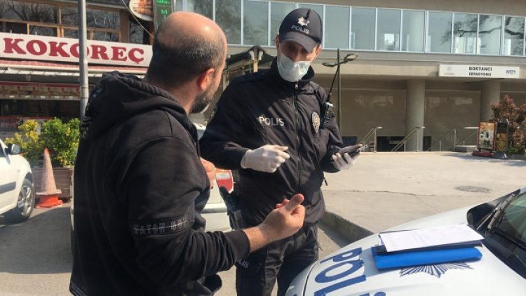 Yasağa uymayana 3 bin 182 lira ceza