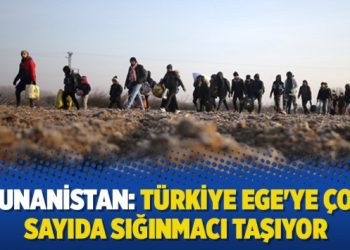 Yunanistan: Türkiye Ege’ye çok sayıda sığınmacı taşıyor