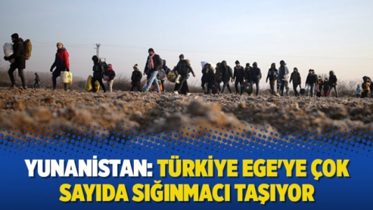 Yunanistan: Türkiye Ege’ye çok sayıda sığınmacı taşıyor