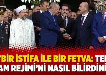 “Bir istifa ile bir fetva: Tek Adam Rejimi’ni nasıl bilirdiniz?”