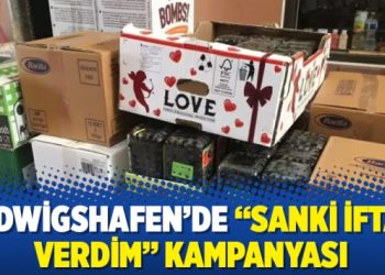 Ludwigshafen’de “Sanki İftar Verdim” kampanyası