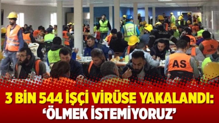 3 bin 544 işçi virüse yakalandı: ‘Ölmek istemiyoruz’
