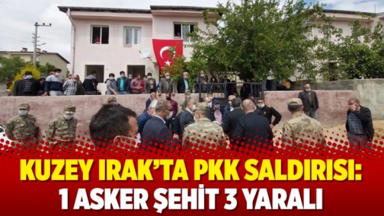 Kuzey Irak’ta PKK saldırısı: 1 asker şehit 3 yaralı
