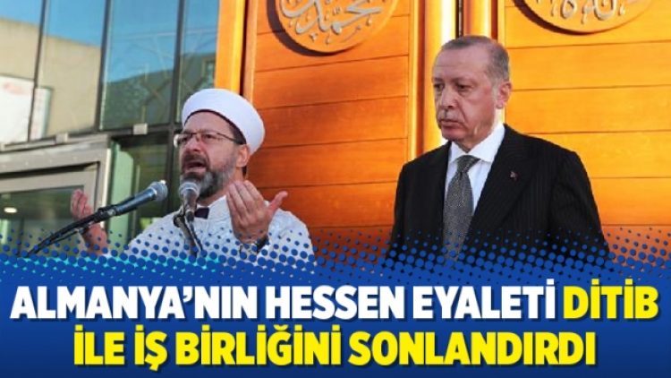 Almanya’nın Hessen eyaleti DİTİB ile iş birliğini sonlandırdı