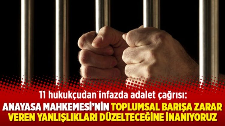 ‘Anayasa Mahkemesi’nin toplumsal barışa zarar veren yanlışlıkları düzelteceğine inanıyoruz’