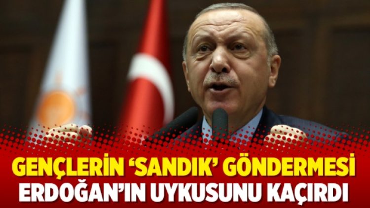 Gençlerin ‘sandık’ göndermesi Erdoğan’ın uykusunu kaçırdı