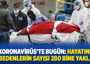 Koronavirüs’te bugün: Hayatını kaybedenlerin sayısı 280 bine yaklaştı