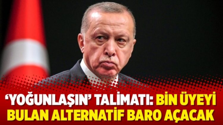 ‘Yoğunlaşın’ talimatı: Bin üyeyi bulan alternatif baro açacak