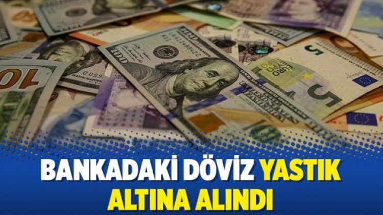 Bankadaki döviz yastık altına alındı