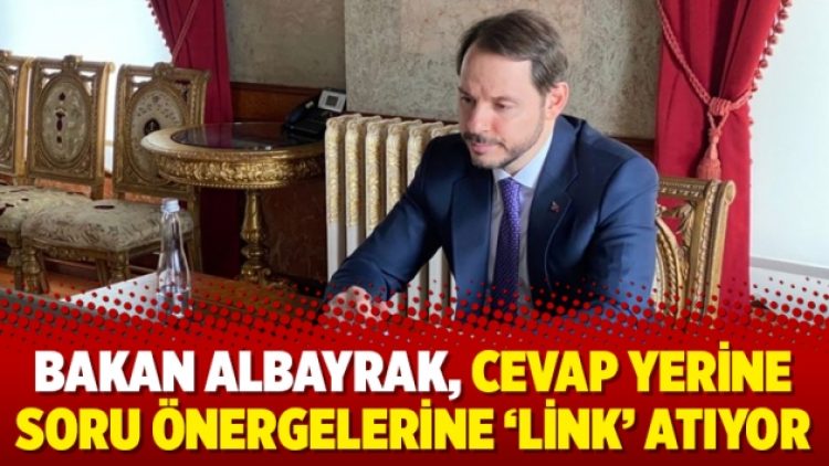 Bakan Albayrak, cevap yerine soru önergelerine ‘link’ atıyor