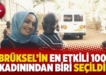 Brüksel’in en etkili 100 kadınından biri seçildi