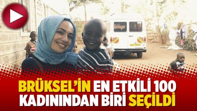 Brüksel’in en etkili 100 kadınından biri seçildi