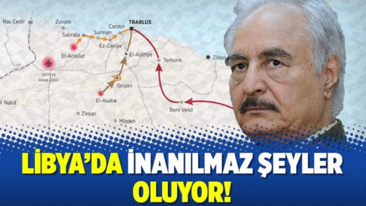 Libya’da inanılmaz şeyler oluyor!