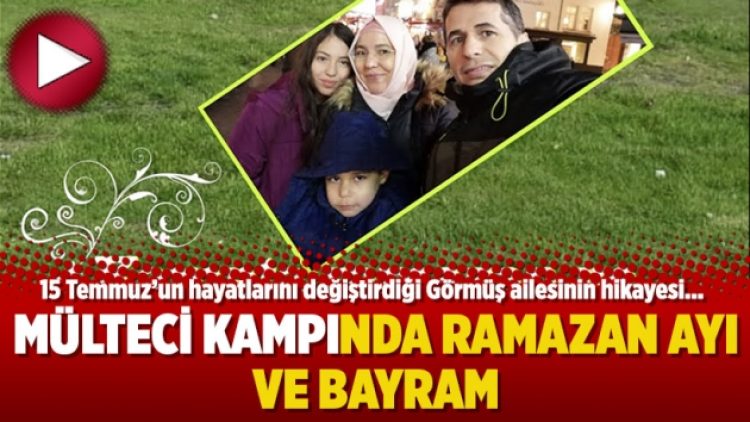 Mülteci kampında Ramazan ayı ve bayram