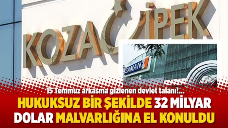 15 Temmuz arkasına gizlenen devlet talanı!
