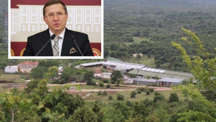 İYİ Parti’li Türkkan’ın fabrikasının bulunduğu arazi mühürlendi