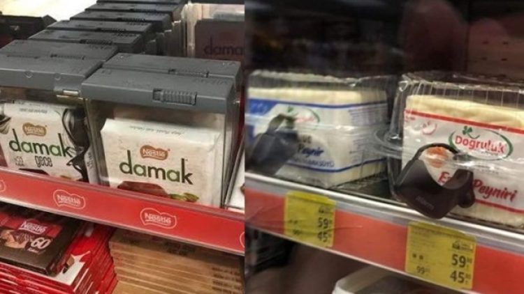 Marketlerde hırsızlık 2 kat arttı: Ürünlere alarm takıldı