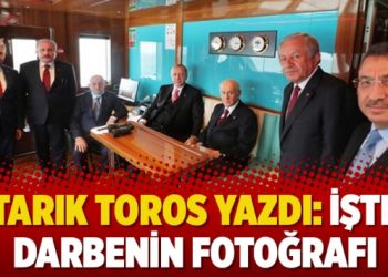 İşte darbenin fotoğrafı