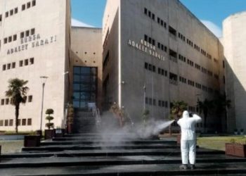 Bursa Adliyesinde koronavirüs görüldü: Mahkeme başkanı ve personel karantinada