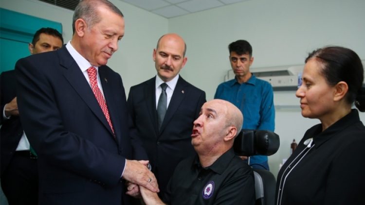 Saray’dan 15 Temmuz gazilerinin gazını alma ataması